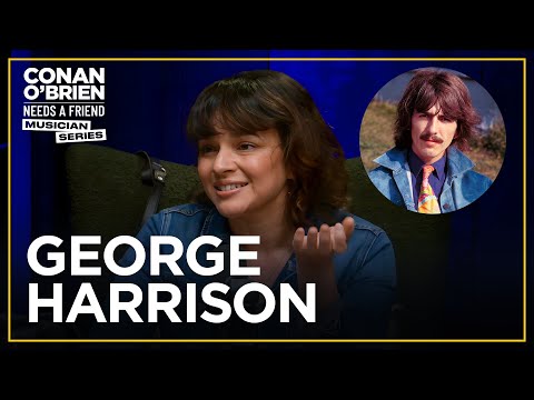 Norah Jones Played John Lennon’s Piano For George Harrison | Conan O'Brien Needs A Friend