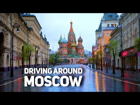 Morning Drive Around Moscow  [4K] / June 14, 2025 / 12°C