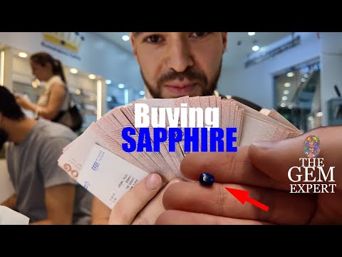 Buying sapphire gemstones in thailand bangkok