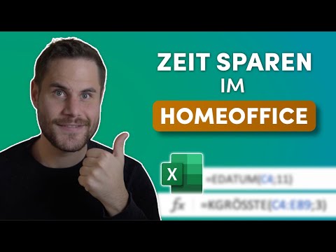 8 Excel Funktionen für SCHNELLERES Arbeiten im Büro ⏳