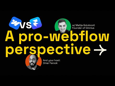 Webflow vs Framer - A pro-Webflow perspective from an SEO Expert.
