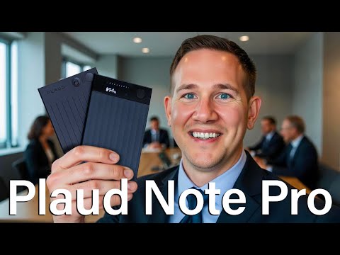 Plaud Note Pro - The Best AI Note Taker Just Got Better!