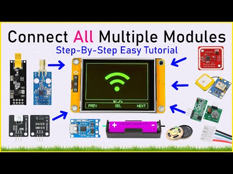 How To Connect All Multiple Modules to CYD – GPS, NFC, IR, RF, CC1101, NRF24 & Speaker Setup!