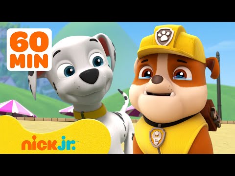 PAW Patrol Feels Big Feelings! w/ Marshall & Chase #3 💗 60 Minutes | Nick Jr.