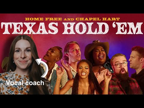 Vocal coach reacts to Home Free - Texas Hold'Em