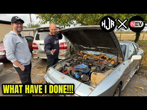 I Bought NEV’s ABANDONED Porsche 944 – Will It RUN & DRIVE?! (HJR x NEV)