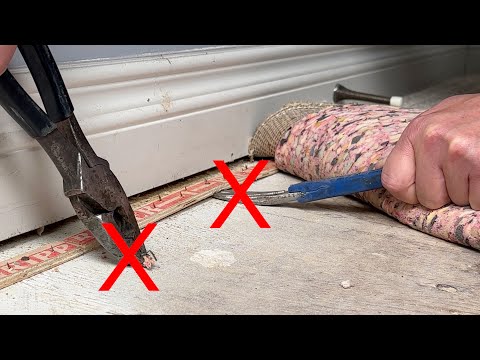 There's a Better Way to Remove Carpet!!!
