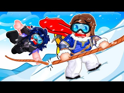 Climbing the World's BIGGEST Mountain in Roblox