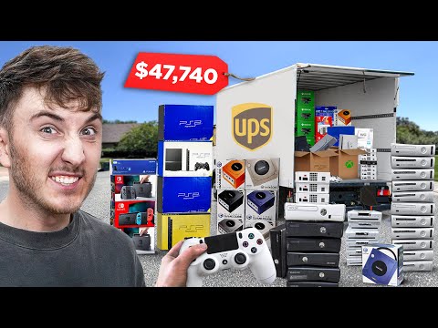 I Bought a $47,740 Truckload Of USED Video Game Consoles...