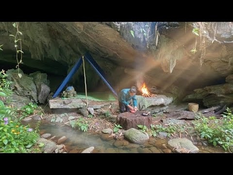 Survival Challenge Deep Inside a Cave – A Night of Terror