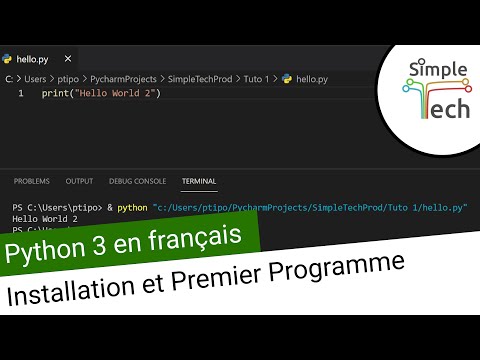 Apprendre Python 3 - 1. Installation | Premier Pas | Hello World