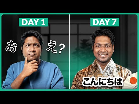 Can AI Teach ME A New Language in 7 days?