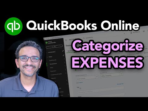 QuickBooks Online: How to Categorize Expenses