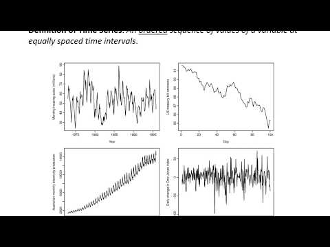 Lecture 13   Time Series Analysis