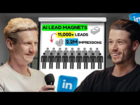Generated 11,000+ Leads & Made Our LinkedIn Posts Explode to 2.2M Impressions with AI Lead Magnets