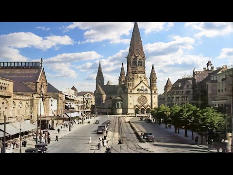 Germany 1930s in color, Pre-War [60fps, Remastered] w/sound design added