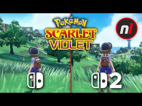 Pokémon Scarlet & Violet Switch/Switch 2 Gameplay Comparison