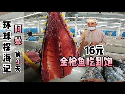 《环球探海记》阿曼~第9天：在阿曼首都只需花16元，就能实现吃金枪鱼自由！