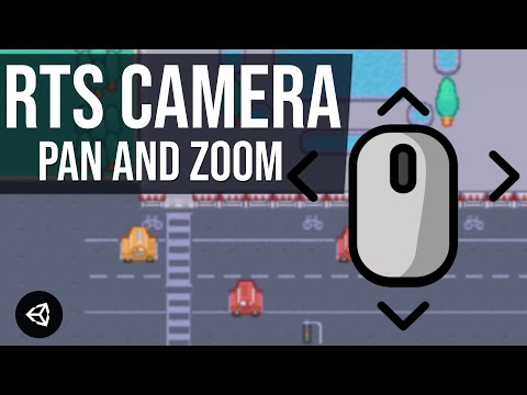 How to make RTS Cinemachine Camera with Pan and Zoom in Unity