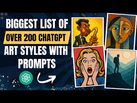 200 ChatGPT Art Styles You Have to See