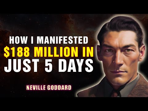 🎙️ How I Manifested $188 Million in Just 5 Days - NEVILLE GODDARD