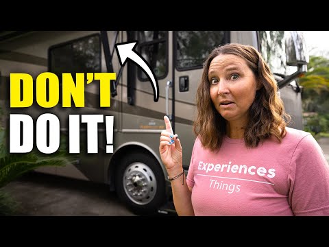 5 things to NEVER do in your RV (That You've Probably Done At Least Once)