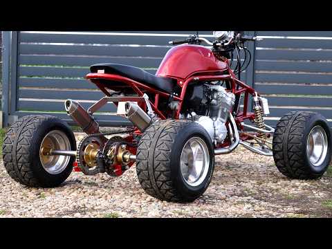 I Built a Four-Wheel Beast - Low and Wide 600cc Monster (86HP)