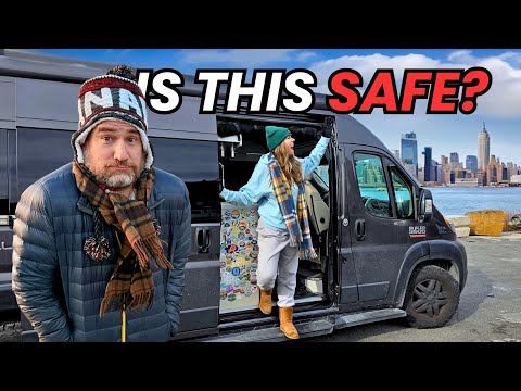 VANLIFE CAMPING In New York City  | Safety Reality Check