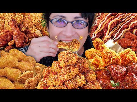 Shorts Mukbang Collection 9 / 🍗 Chicken Special! Mom's Touch Edward Lee, Hot Cheese Pie Boneless,...