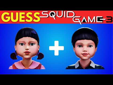 Guess Squid Game 3 Characters by Their Voice & Emojis ~ Squid Game Season 3 Quiz | Jump Rope, Thanos