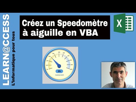 VBA Excel - Comment créer un Speedomètre à Aiguille grâce à un petit code