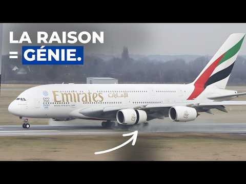 Pourquoi L’Airbus A380 N’Utilise Que 2 Réacteurs Pour La Poussée Inverse