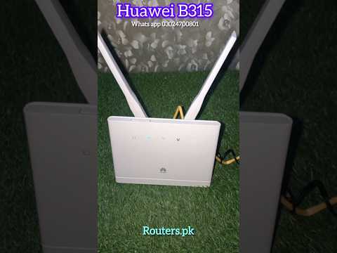 Huawei B315 Budget Friendly 4G Router Price, Speed Test and Review #huawei