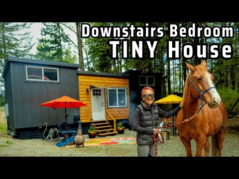 She Bought a Tiny House to Live Near Her Horses!