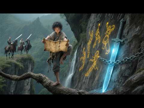 The useless boy was thrown off a cliff, but he found the legendary martial arts secret book