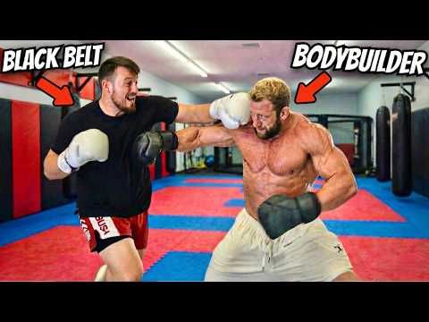 Bodybuilder challenges Martial Artist to Fight