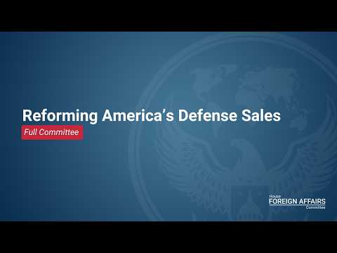 Reforming America's Defense Sales