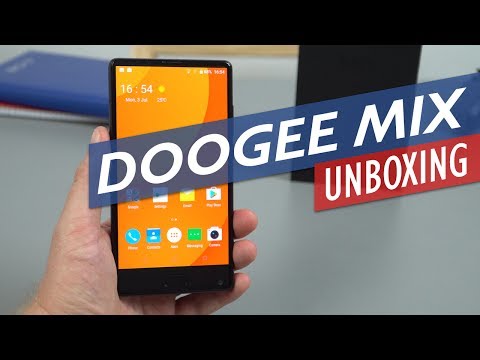 Doogee Mix Unboxing & Hands-On Review. Budget Bezel-Less Mobile