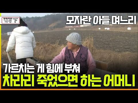 [다큐 ‘가족’ 110회  下] 모자란 아들 며느리 가르치는 게 힘에 부쳐 차라리 죽었으면 하는 어머니