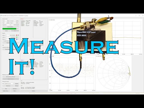 Measure Impedance, Capacitance and Inductance using a nanoVNA also Compared to Antenna Analyzer(051)