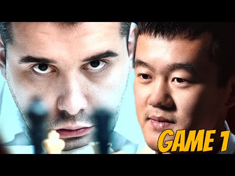 Nepomniachtchi-Ding World Chess Championship Match 2023 || Game 1