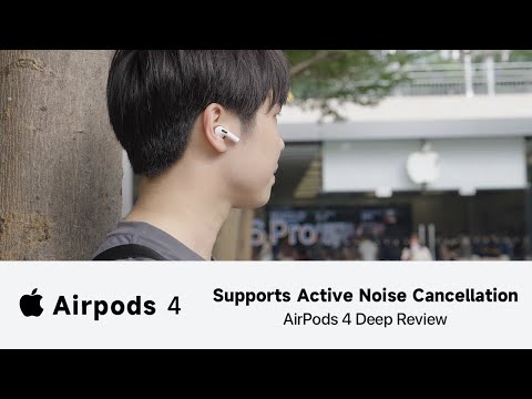 The Best semi-in-ear noise-cancelling TWS earbuds?🤷‍♂️ AirPods 4 Review