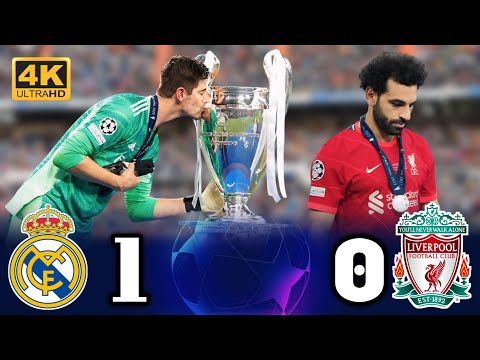 فينيسيوس جونيور يقود ريال مدريد إلى التتويج بدوري الأبطال أمام ليفربول (1-0)🔥💥كورتوا يدمر صلاح¦ 4k 💫