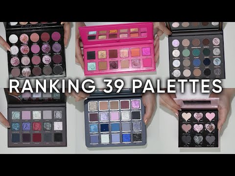 Ranking the Eyeshadow Palettes I Tried So Far In 2025
