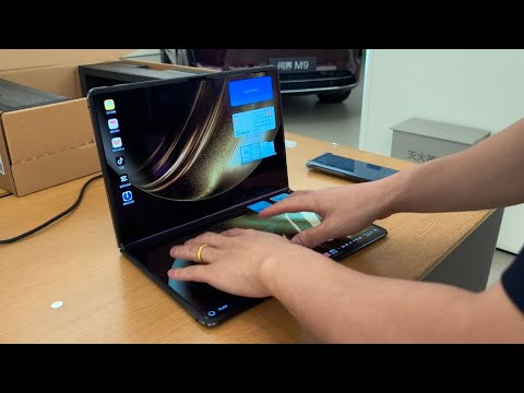 Huawei Matebook Fold Offline Store Quick Unblxing & Hands On Video #huaweimatebookfold
