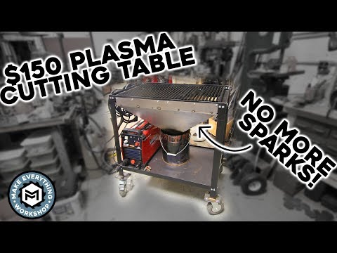 $150 Plasma Cutting Table - With Spark Collector