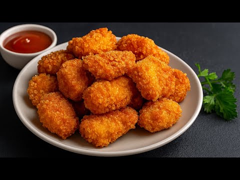 Here's how to make crispy chicken at home!  Chicken like at KFC in 5 minutes! How to make