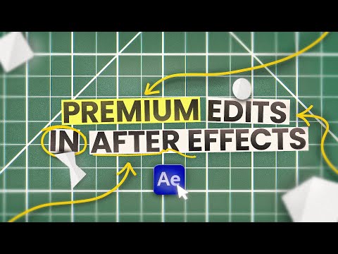 Make Premium Looking Edits In After Effects (Simple Tricks)