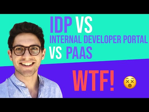 WTF! Internal Developer Platform vs Internal Developer Portal vs PaaS