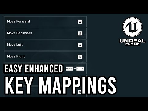 Key Mappings in Unreal Engine 5.3 Enhanced Input System